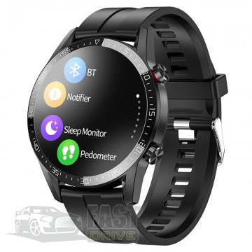 Hoco   Hoco Y2 Smart Watch Black  Android  IOS