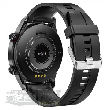 Hoco   Hoco Y2 Smart Watch Black  Android  IOS