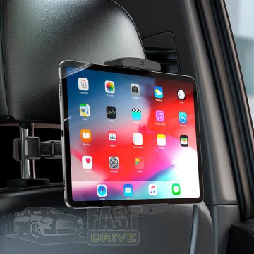 Hoco  Hoco CA121 Prospering Headrest Car Holder For Tablets 4.7-10.5" Black