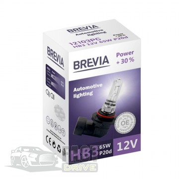 Brevia  Brevia HB3 12V 65W Power +30% (12103PC)