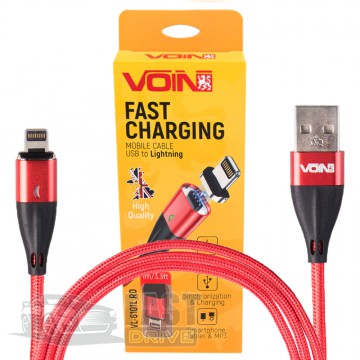 Voin  Voin 6101L RD USB - Lightning 3 1  Red ( ,  ) (VL-6101L RD)