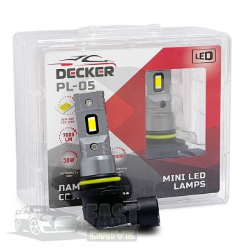 Decker   Decker LED PL-05 5K HB3 (9005) 30W 5000K 7000Lm (2.)