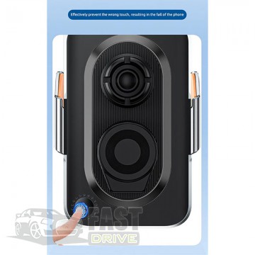   Wireless Induction Car Holder Auto Open-Close XYJ C10 15W Black