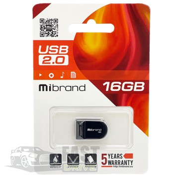 Mibrand USB  Mibrand USB 2.0 Scorpio 16Gb Black