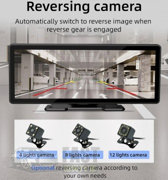 XUDA   XUDA 10,26  4K GPS Carplay + Rear Camera